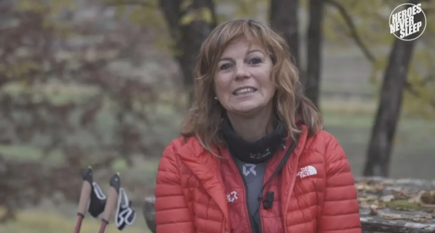 Paola, la rinascita dal cancro con due bastoncini da nordic walking, e ora su Local Heroes con il VIDEO