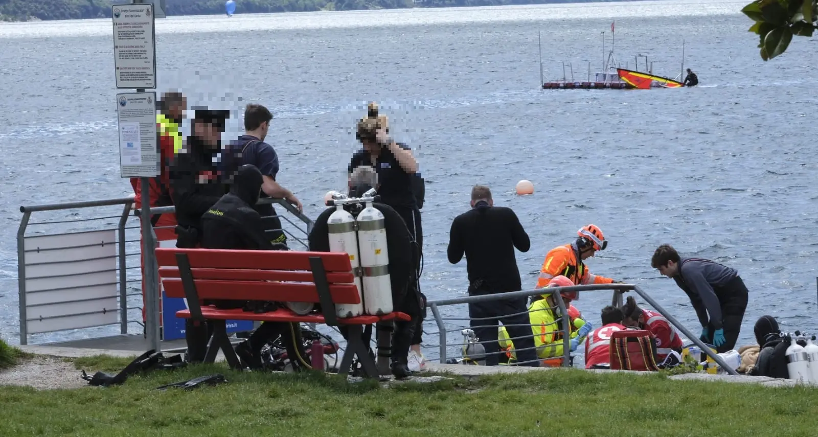 Sub colto da malore nelle acque di Riva del Garda: riportato in superficie dal compagno