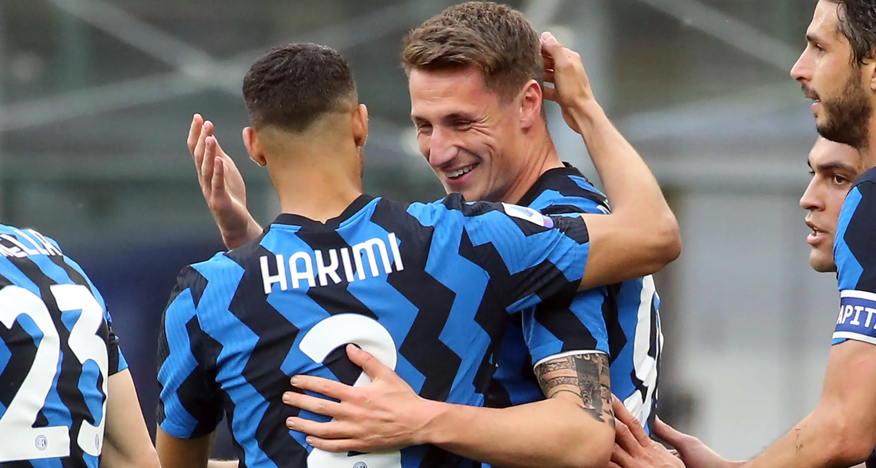 Pinamonti in gol nell’Inter che abbatte la Sampdoria