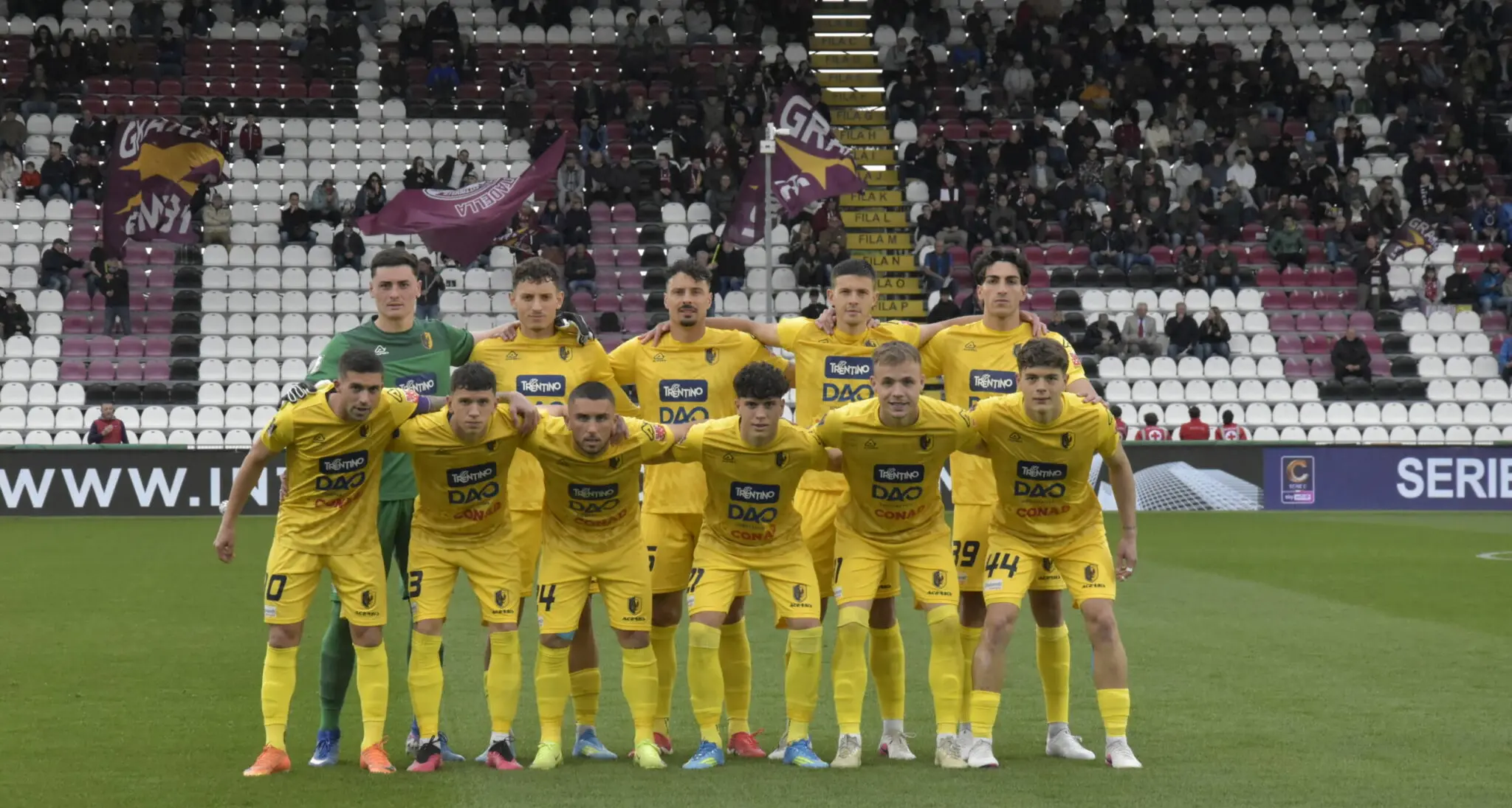 Trento, tre punti pesantissimi in trasferta: Cittadella sconfitto per 3-1