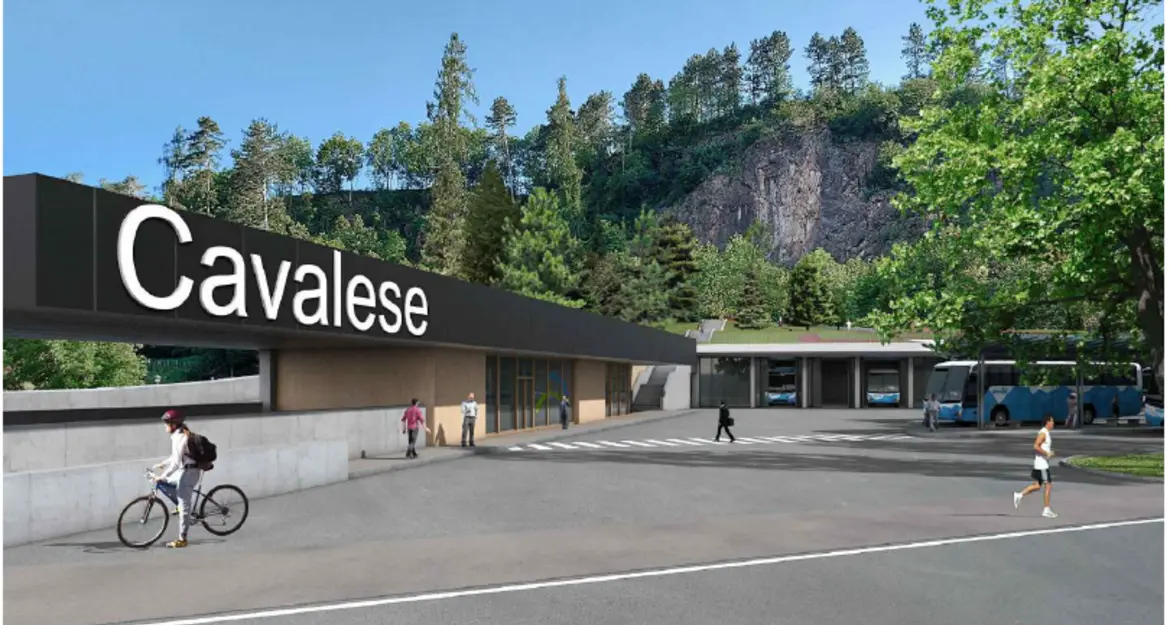 Cavalese avrà una stazione delle corriere da 12 milioni di euro (per le Olimpiadi invernali)