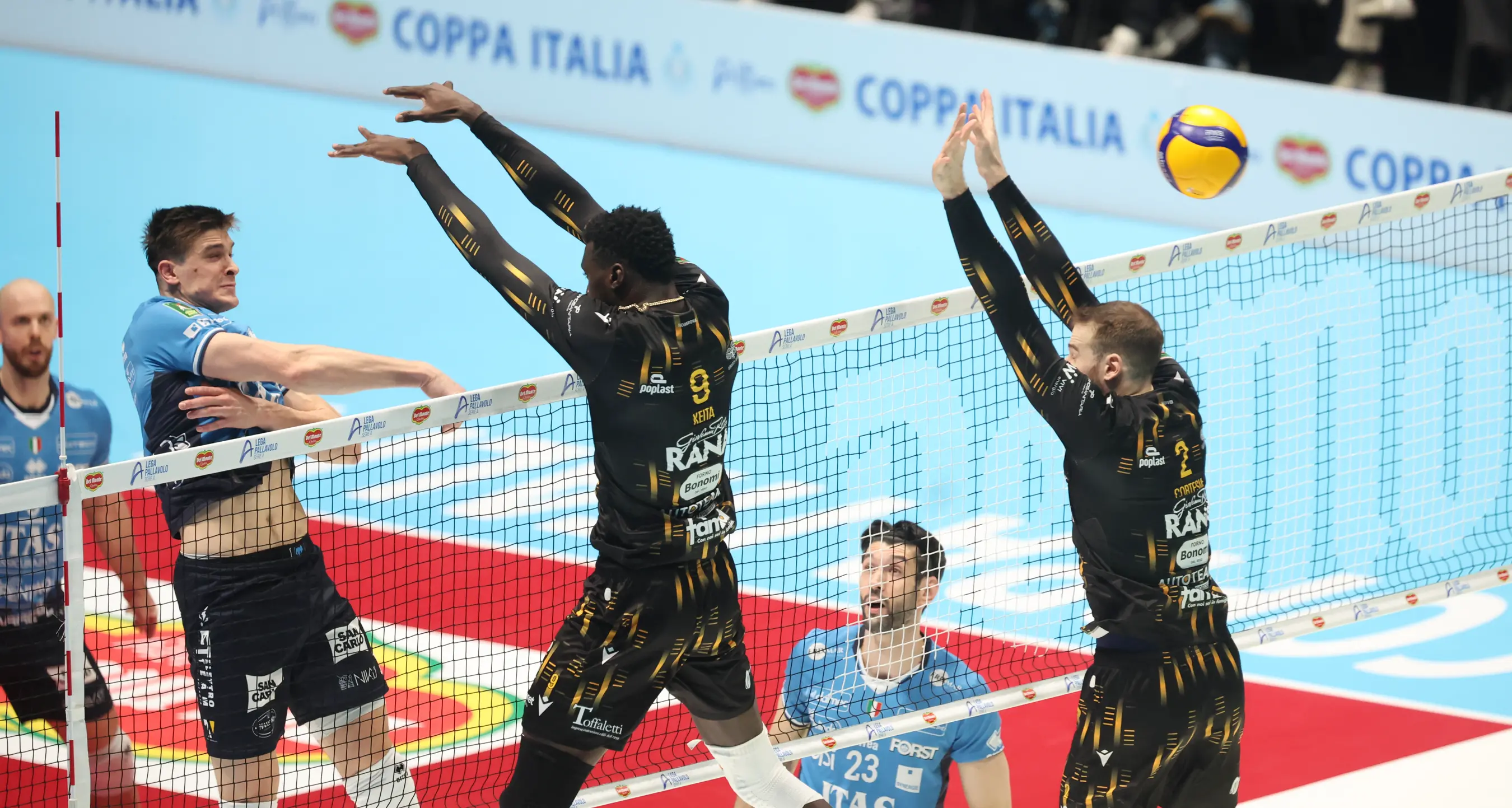 Coppa Italia, l’Itas sconfitta in finale: Verona vince per 3-0 (25-21, 25-22, 25-20)