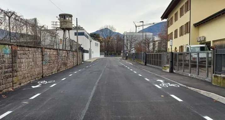 Concluso il collegamento ciclabile tra via Ghiaie e via da Sanseverino: mezzo milione il costo