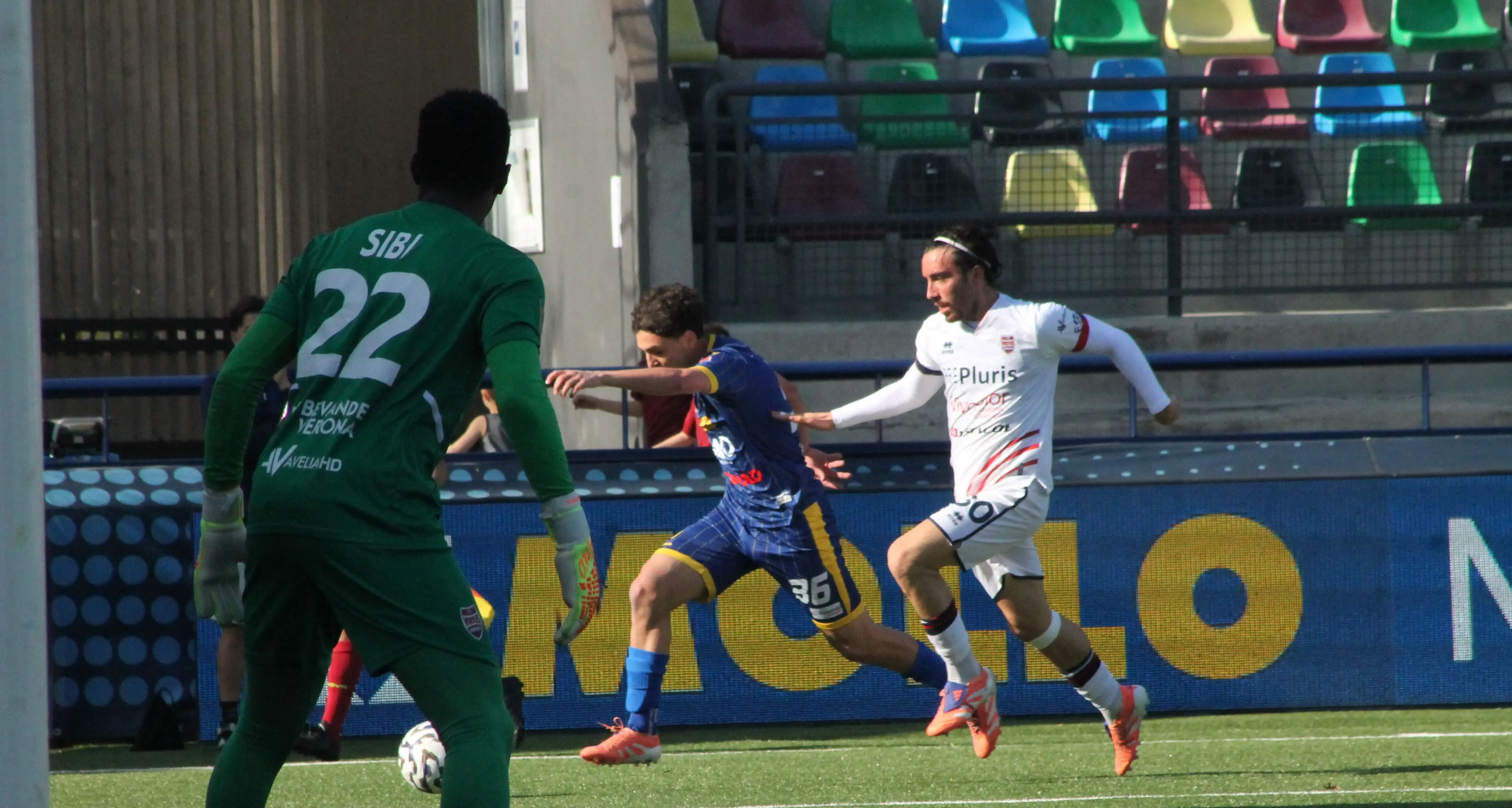 Trento-Virtus Verona 1-0: decide Candelari al Briamasco