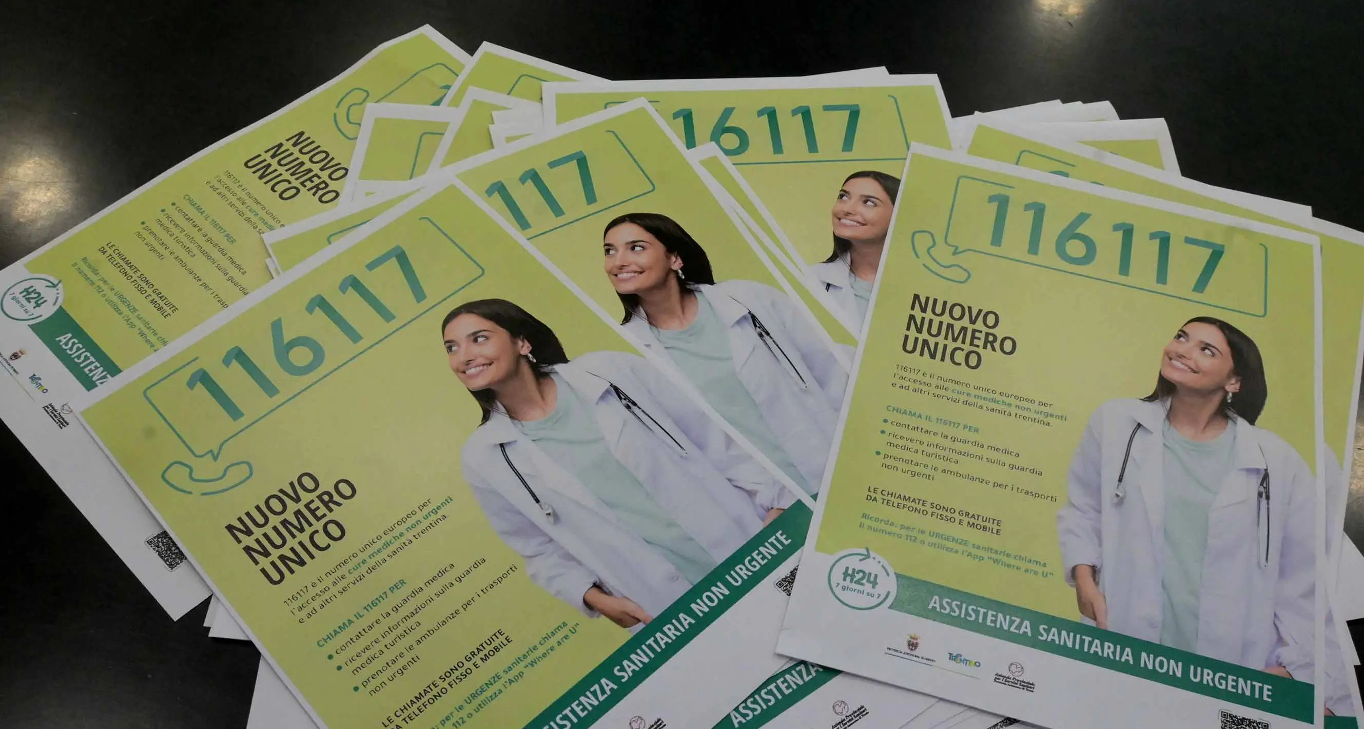 Ecco il nuovo «numero unico» sanitario 116117: servirà a contattare la guardia medica ed i trasporti sanitari in tutto il Trentino