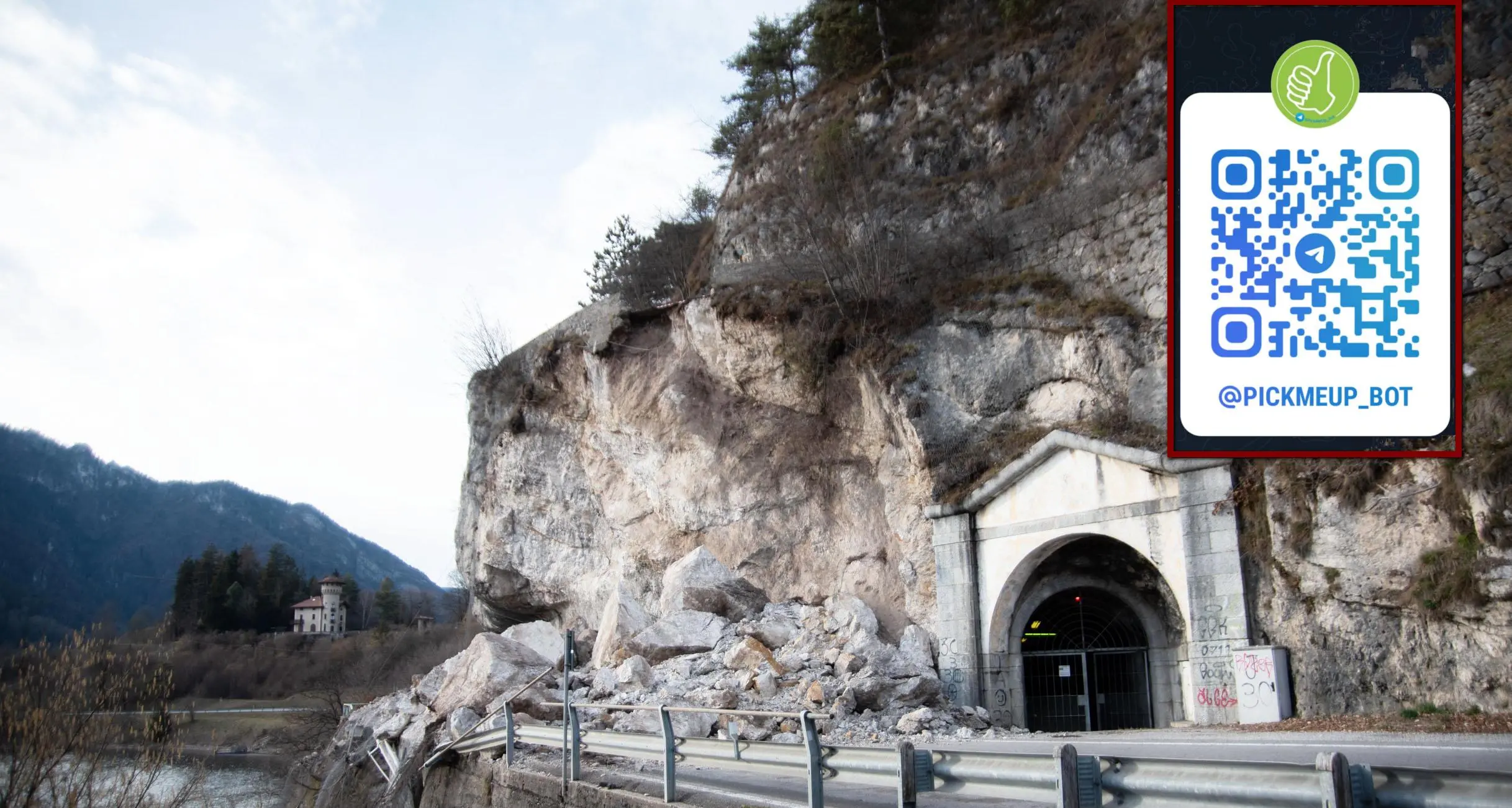 Ledro, dopo la frana i cittadini lavoratori nell’Alto Garda si organizzano per offrire passaggi agli studenti delle superiori