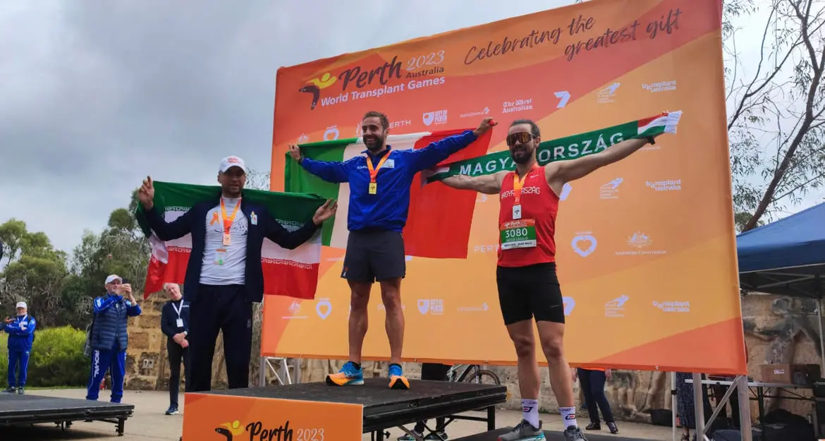 Stefano Dalvai, dal trapianto alla medaglia d’oro sulla corsa su strada vinta ai Mondiali in Australia