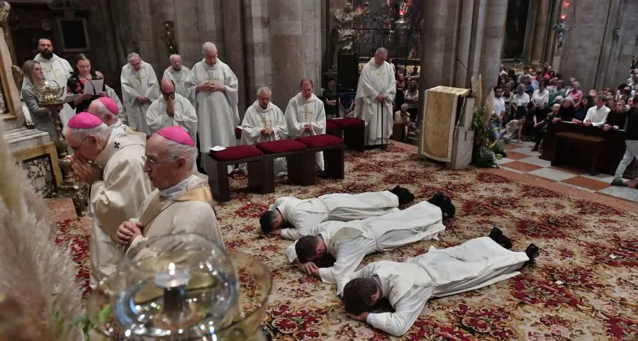 Filippo, Federico e Valdinei: la Chiesa trentina festeggia i tre nuovi giovani preti