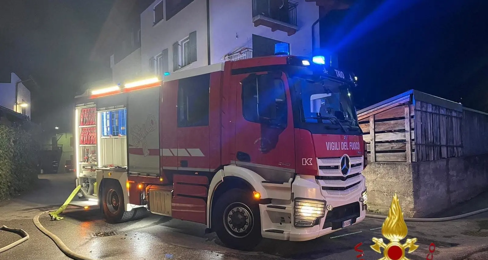 Taio: principio d’incendio in una taverna, nessun ferito