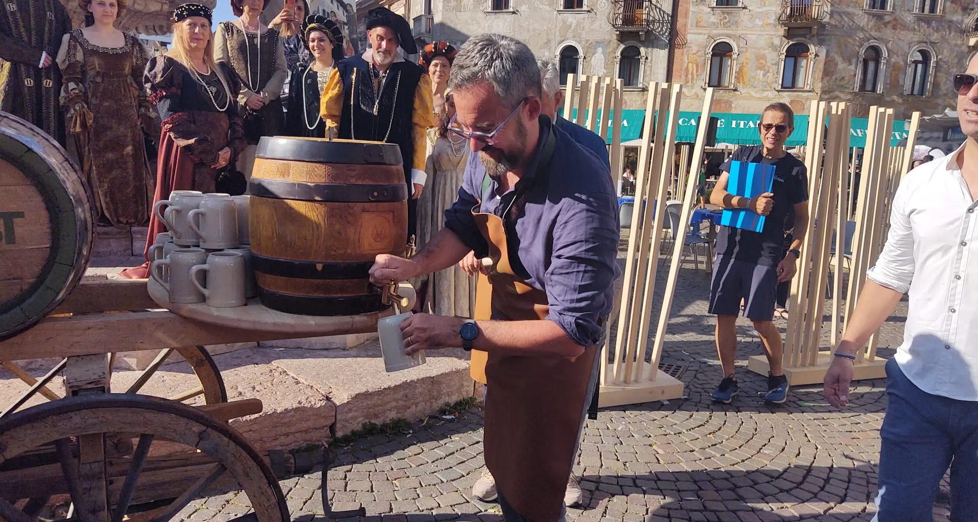 Vigiliane: consegnate le chiavi della città da parte del sindaco, attesa per la Ganzega dei Ciusi e dei Gobj