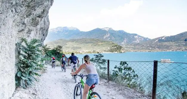 Sentiero del Ponale, ben tre gli interventi di Trentino Emergenza