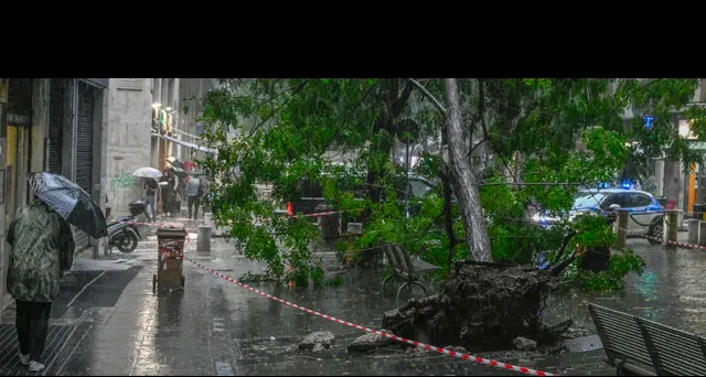 Maltempo: domani allerta arancione su Campania, Calabria, Puglia e Sicilia