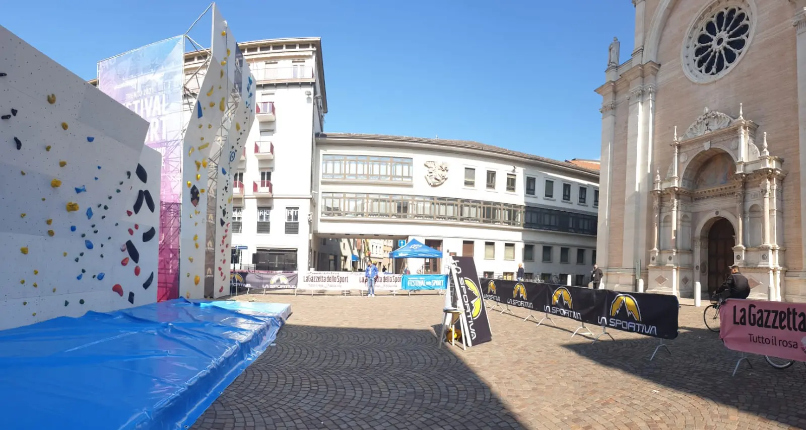 Al Festival dello Sport c’è anche l’arrampicata sportiva: per tutti, in piazza, con istruttori e Guide