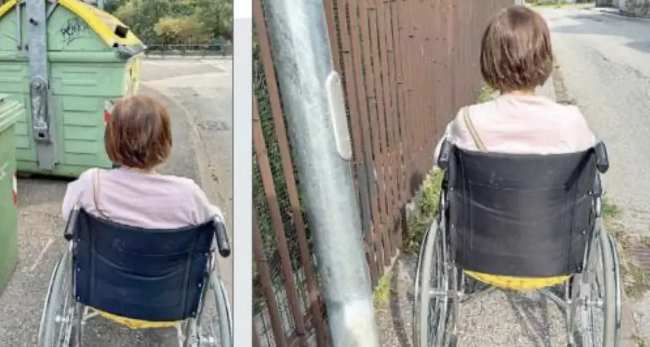 Pergine, la dura vita di chi si muove in sedia a rotelle: la nostra inchiesta