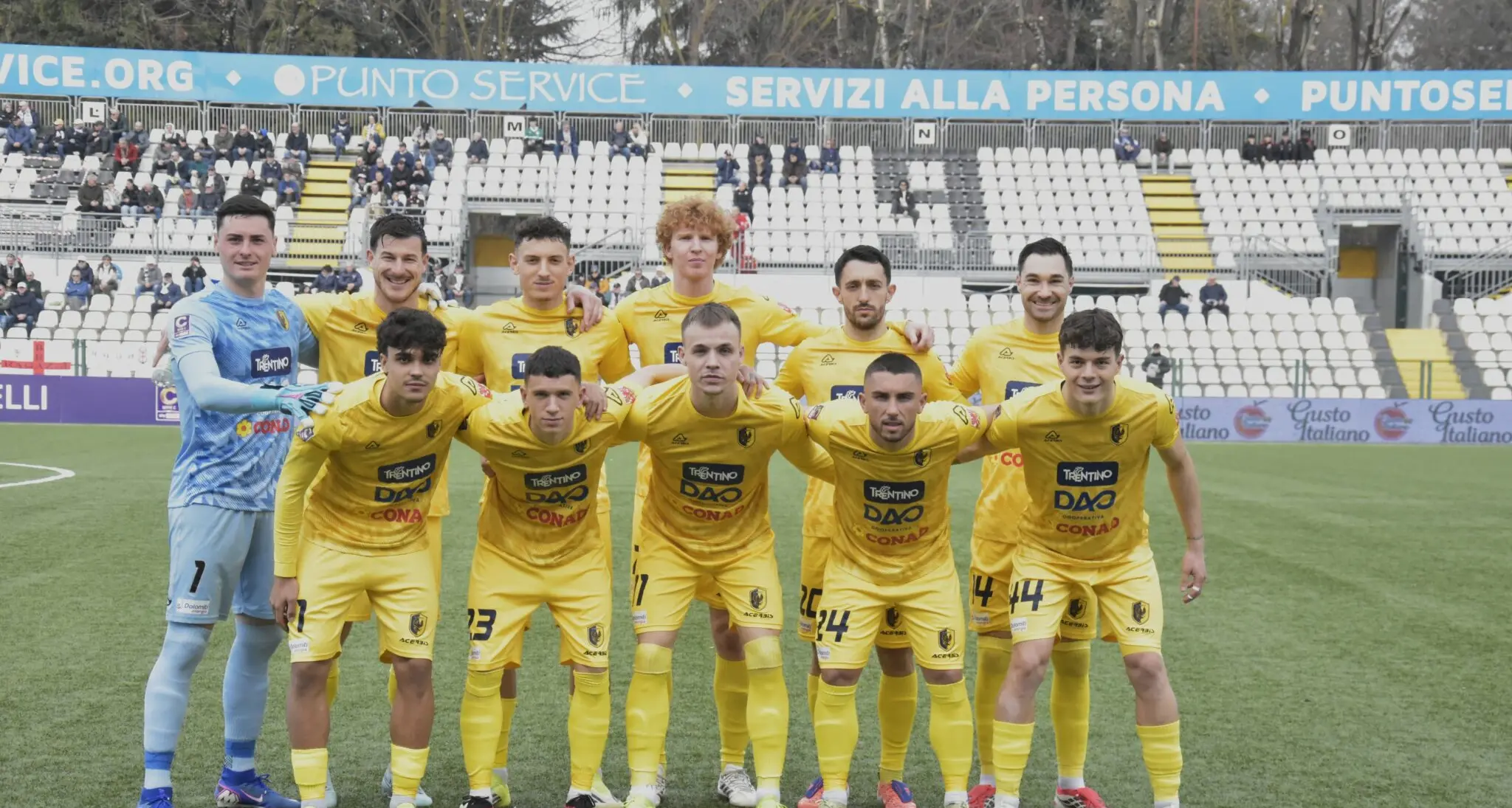 Altra prova di forza del Trento d’acciaio: Pro Vercelli sconfitta per 3-1