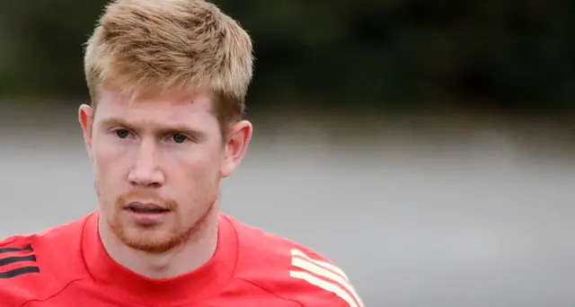 Nations League: Kevin De Bruyne si allena per Belgio-Francia