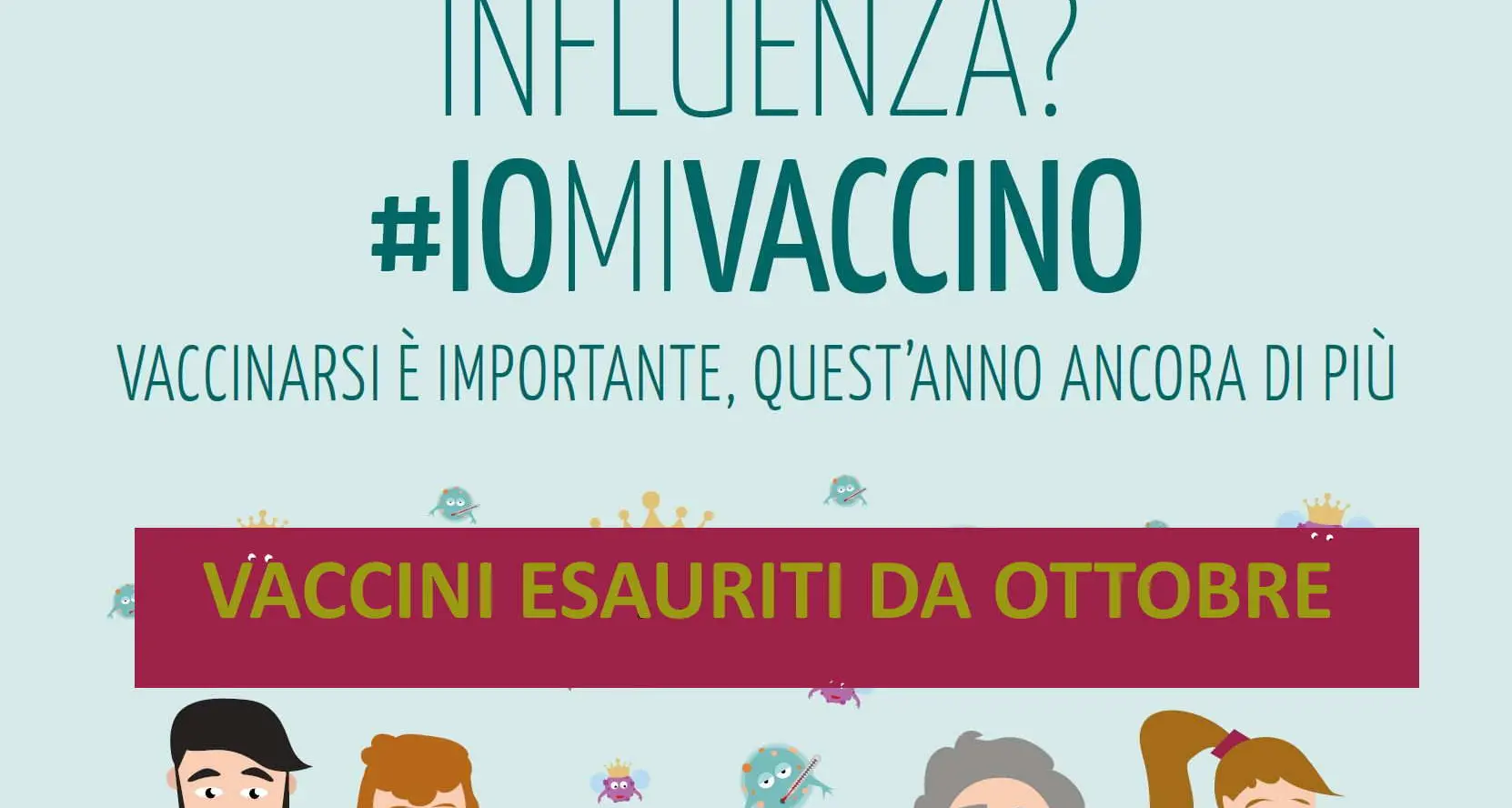 Vaccini antinfluenzali finiti da ottobre, impossibile fare la prevenzione, e le 10 mila dosi in più, annunciate, non sono mai arrivate