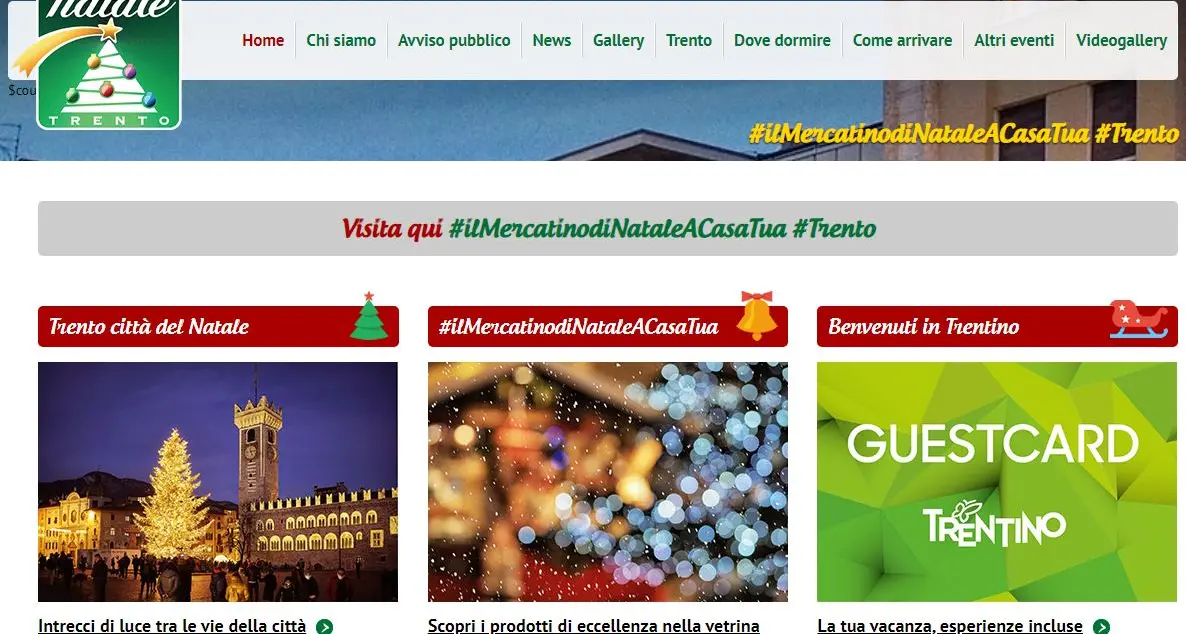 Mercatino di Natale soltanto \"virtuale\", ma puoi acquistare da casa