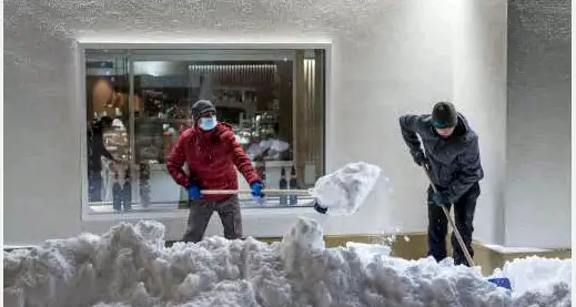 Neve e vento: annullato il superG di oggi a a St. Moritz