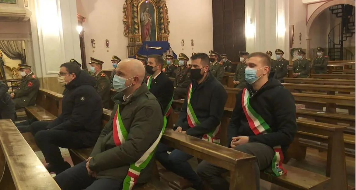 Santa Barbara, una cerimonia anche in val dei Mocheni Fugatti: «Qui segni e speranza»