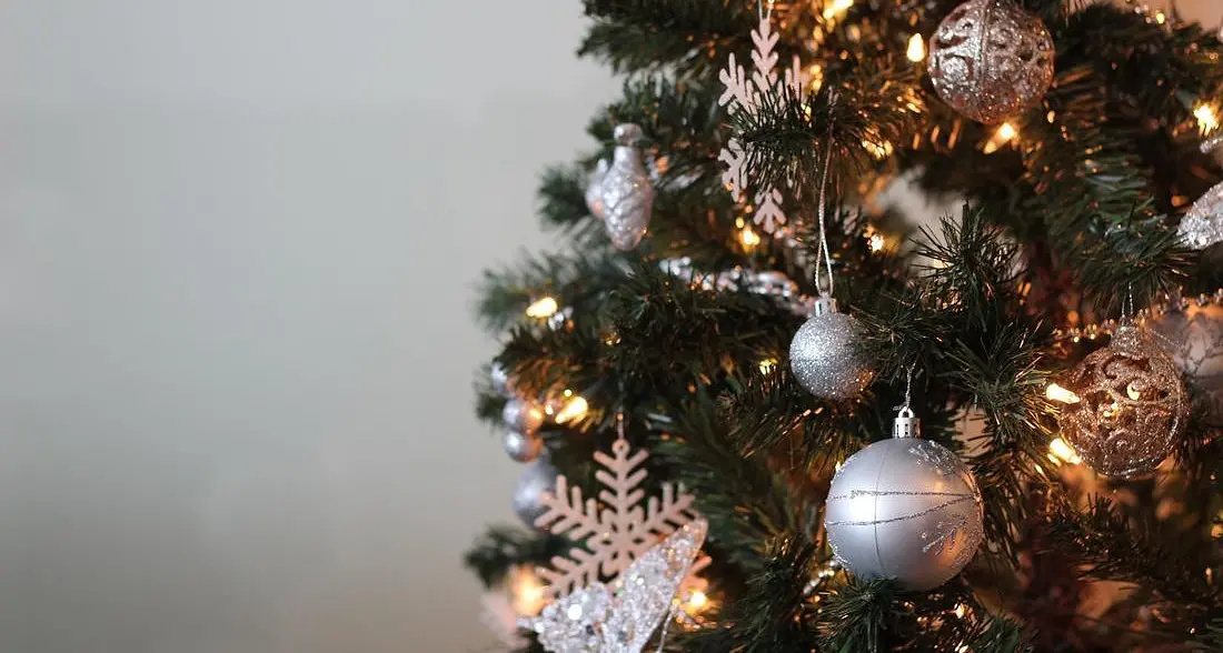 Albero di Natale, il trend è nordico, bianco, argento e pieno di lucine