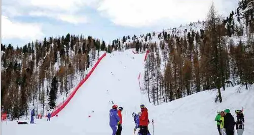 Finalmente la Coppa del mondo di sci alpino: in febbraio le donne sul col Margherita