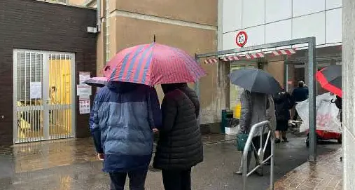 Code al freddo per la chemioterapia Santa Chiara, l'attesa del pre triage