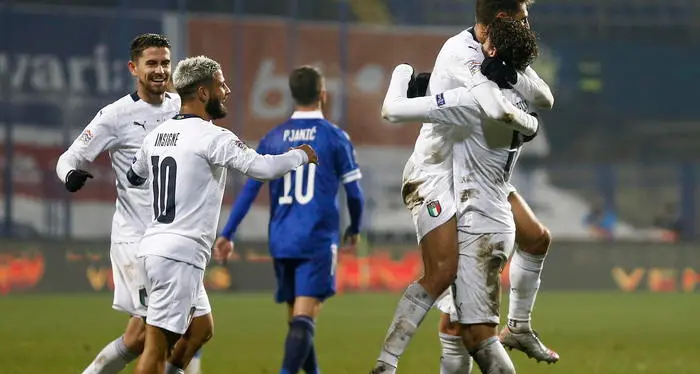 L'Italia piega la Bosnia: sarà final four di Nations League con Francia, Spagna e Belgio