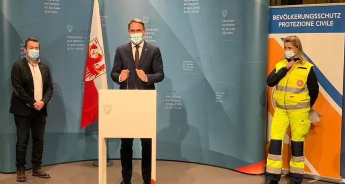 Screening di massa in Sudtirolo obiettivo raggiunto, Kompatscher \"Rischiavamo 95 mila casi\"