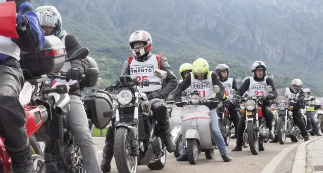 C'è la Trento-Bondone: 130 km solo per le moto sia d'epoca che moderne