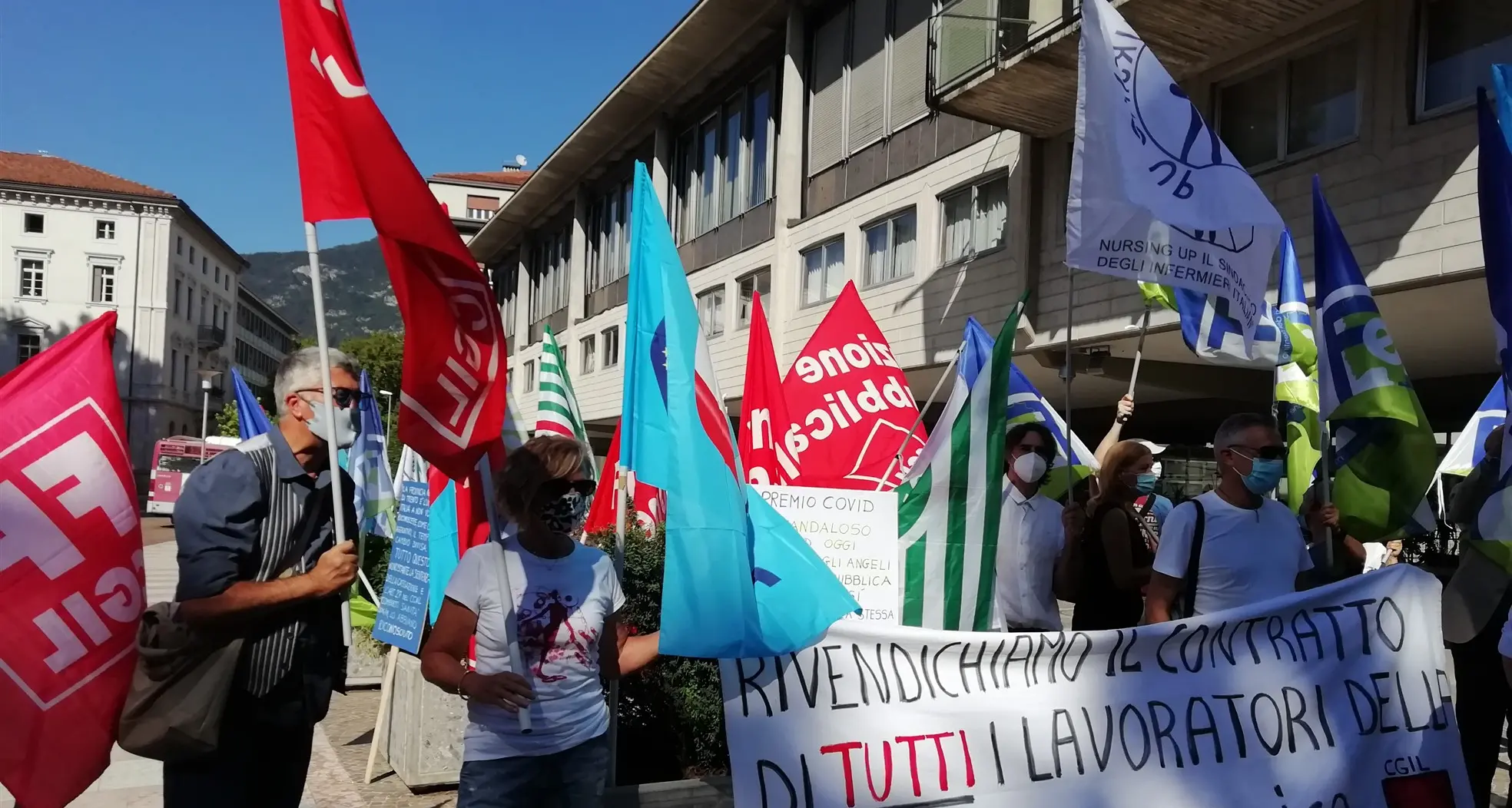 «Il covid come un terremoto nella sanità trentina: Fugatti ora si confronti con i sindacati»