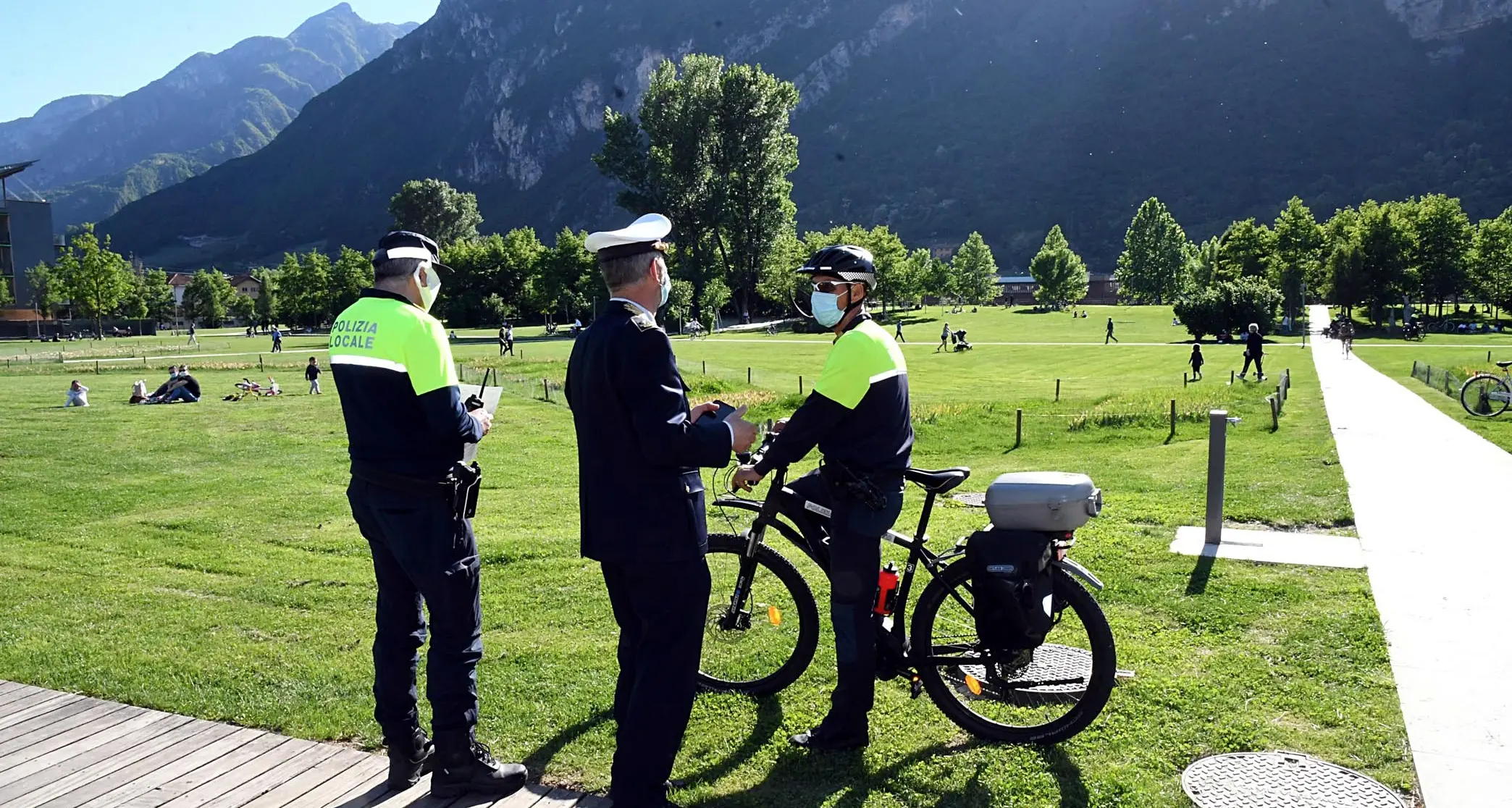 Una casa alla Bolghera occupata da due clandestini controlli anche nella zona delle Albere