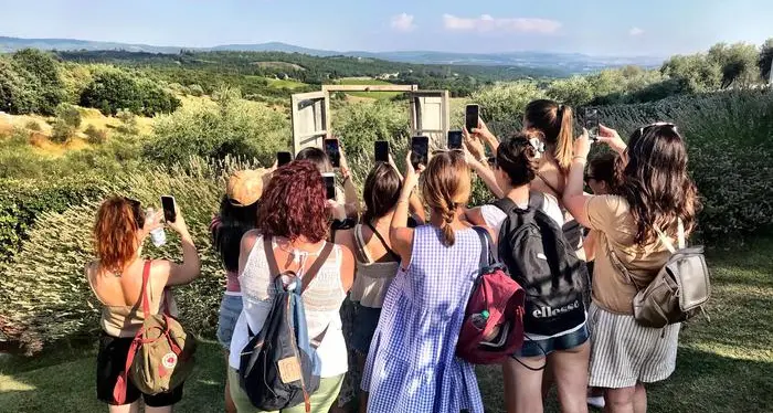 Una finestra sui vigneti nel Chianti idea che fa furore da esportare in tutta la Toscana