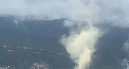 Nube chimica alla Suanfarma era clavunalato di potassio: non è tossico, nessuna conseguenza