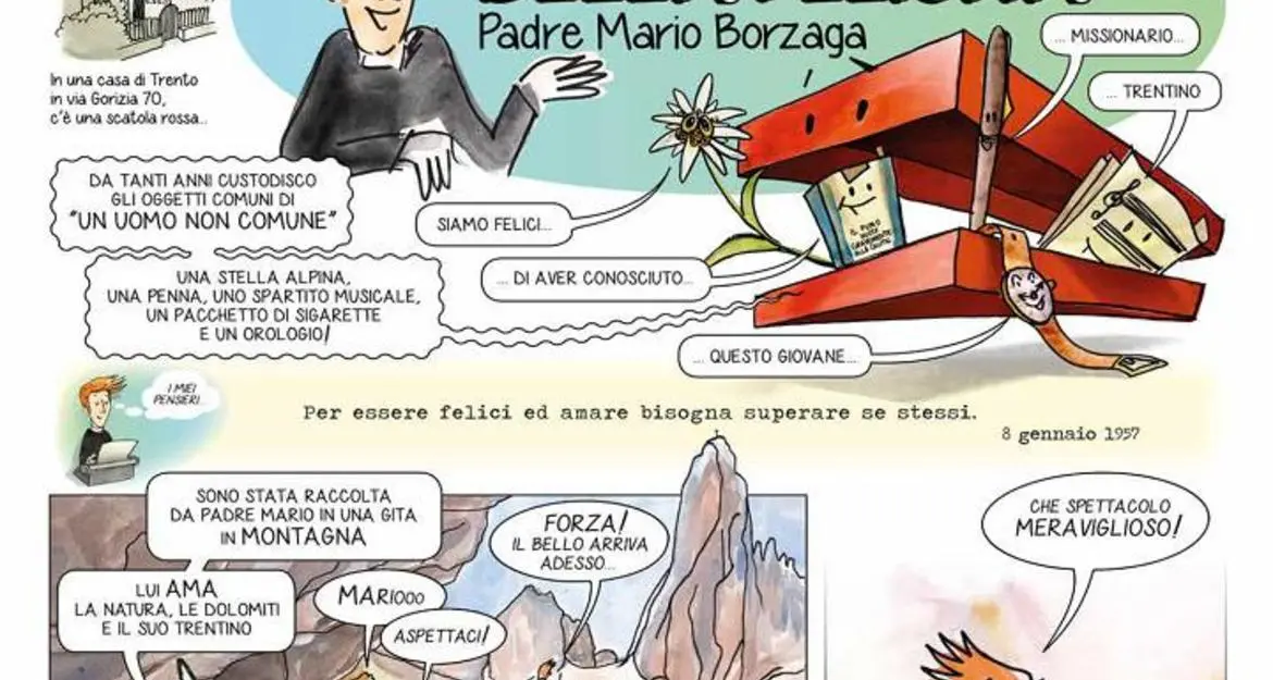 Un fumetto per ricordare il Beato Padre Borzaga martire degli Oblati in Laos