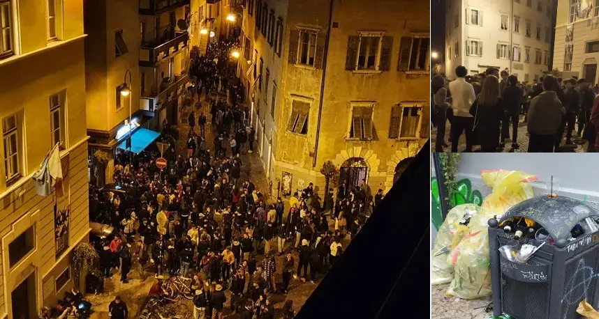 La «movida» in centro a Trento Ianeselli avverte: ragazzi, dovete essere responsabili