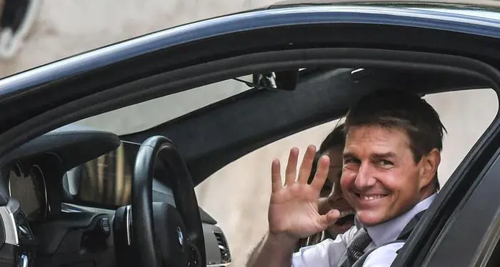 Si gira il nuovo \"Mission: Impossible\" Tom Cruise sul set a Roma