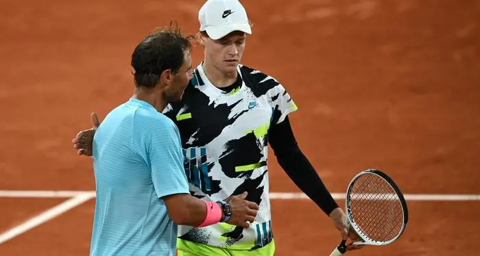 Nadal elogia Sinner «È un giovane talento»