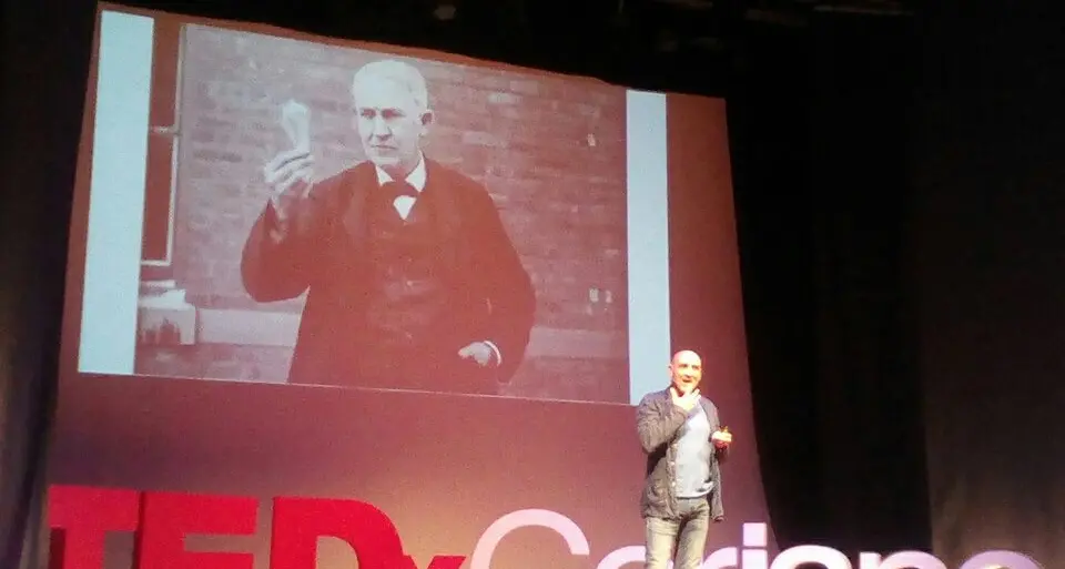 Lucio Gardin sul palco del TEDxCoriano in programma sabato 10 a Cerasolo nel riminese