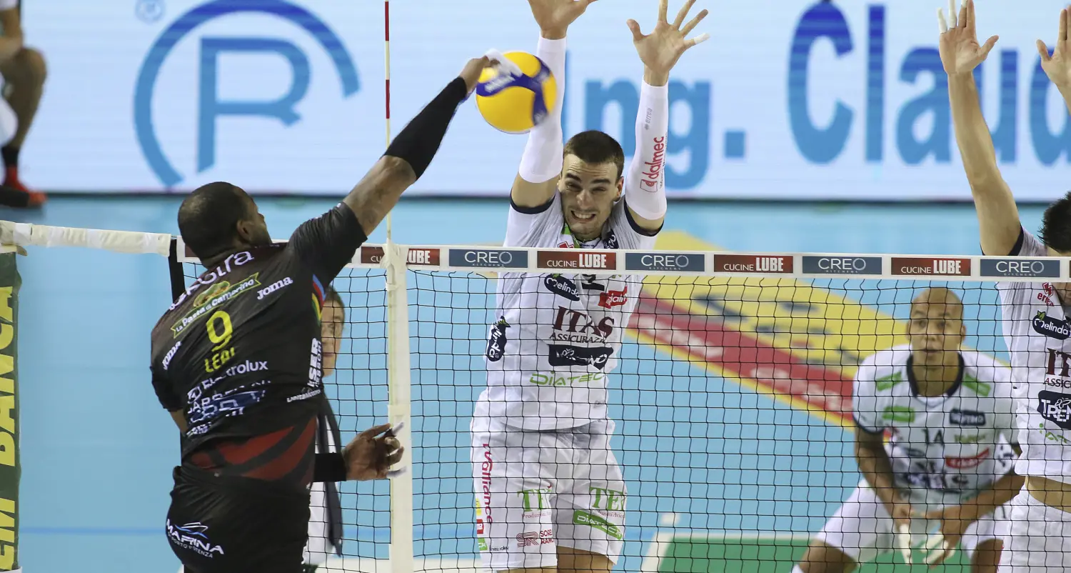 Ko dell'Itas in casa Lube Il big match finisce 3-0