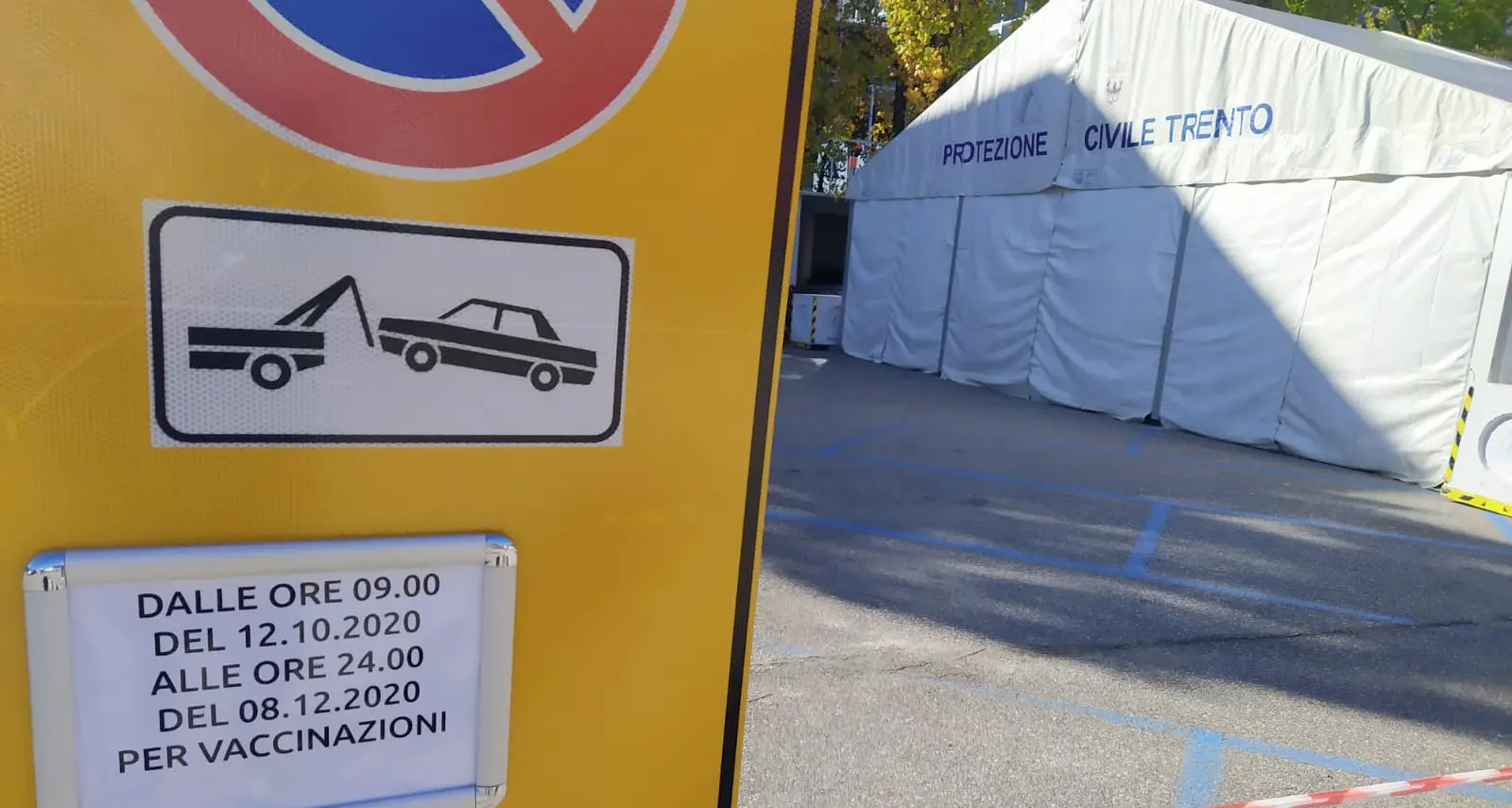 Il vaccino per l'influenza a Rovereto si fa in auto per evitare code e contatti
