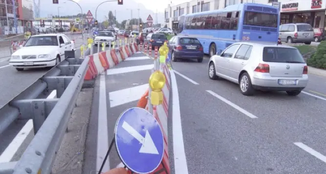 Nuovo attraversamento per pedoni in via Brennero tra Magnete e Top Center
