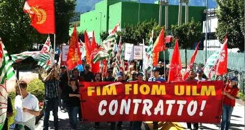 In cassa integrazione 10mila lavoratori Il 5 novembre metalmeccanici in sciopero