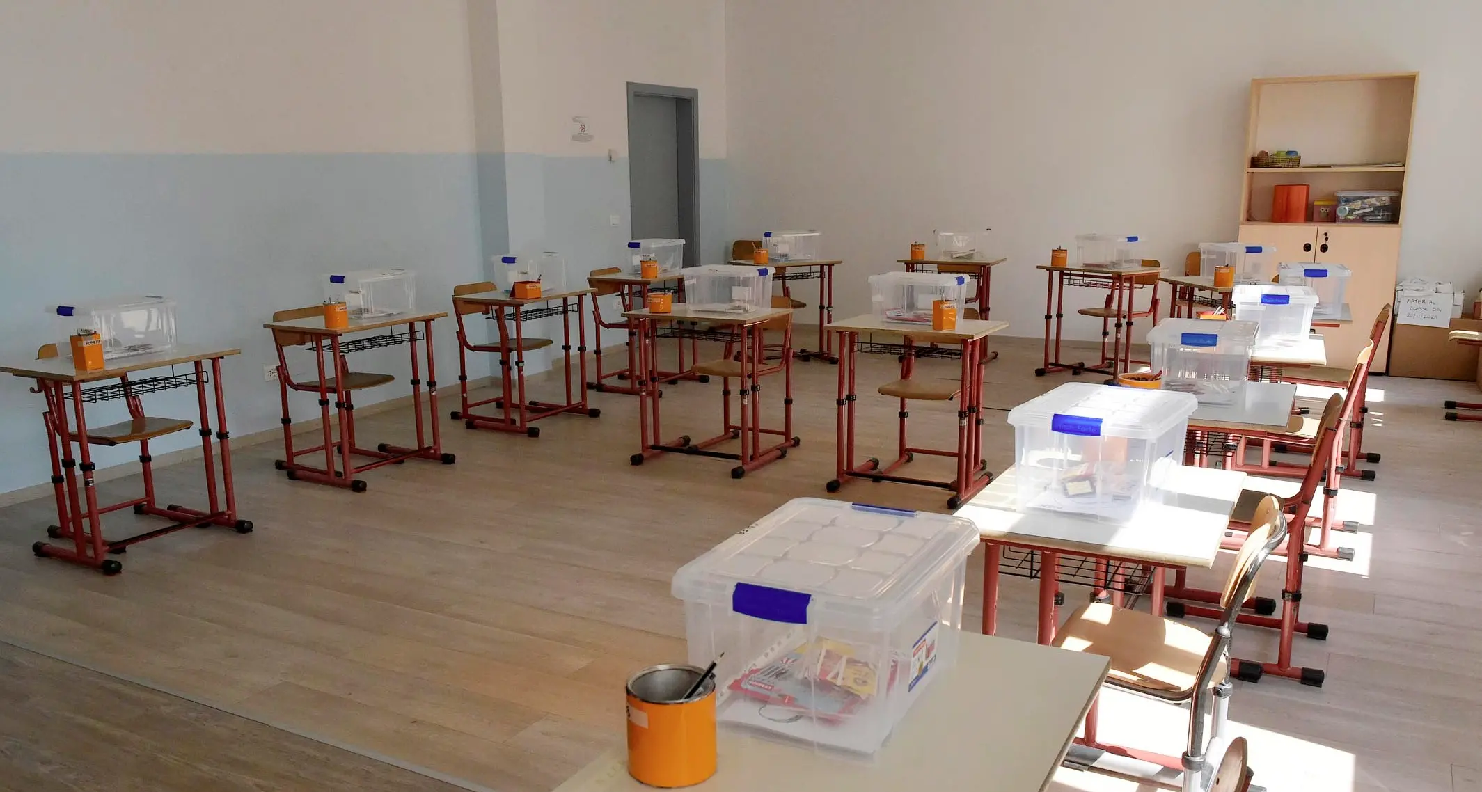 Pronte le scuole del Nuovo Mondo Alle Bellesini i banchi come astronavi per esorcizzare il pericolo Covid