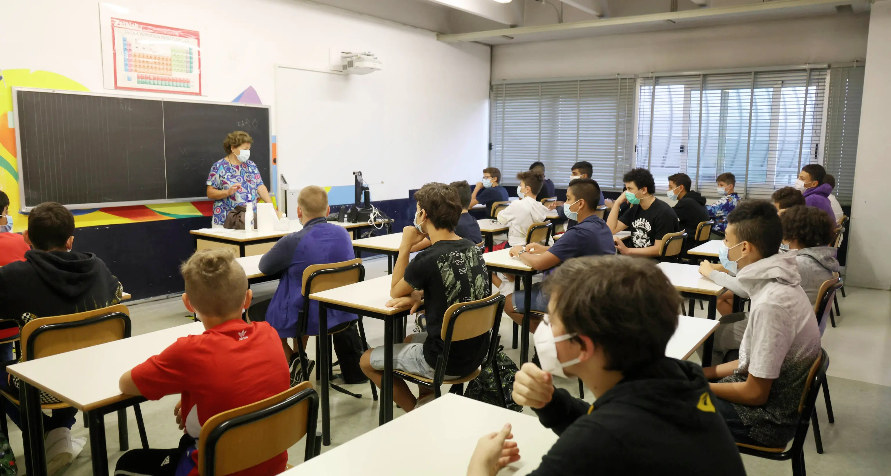 Scuola, da lunedì in classe 70.126 studenti trentini Per medie e superiori la classe non sarà bloccata subito nel caso di un sospetto positivo - VIDEO