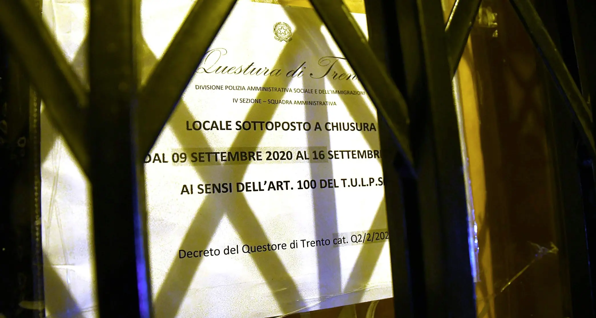 Assembramenti, un altro stop Scaletta chiusa per 8 giorni