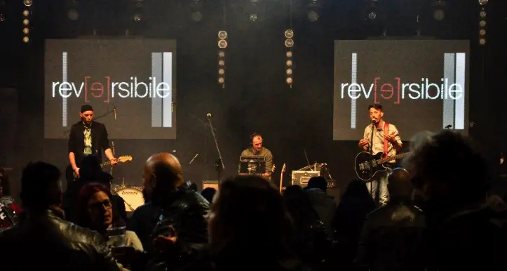 La band trentina dei «Reversibile» on stage a Sanremo Rock & Trend