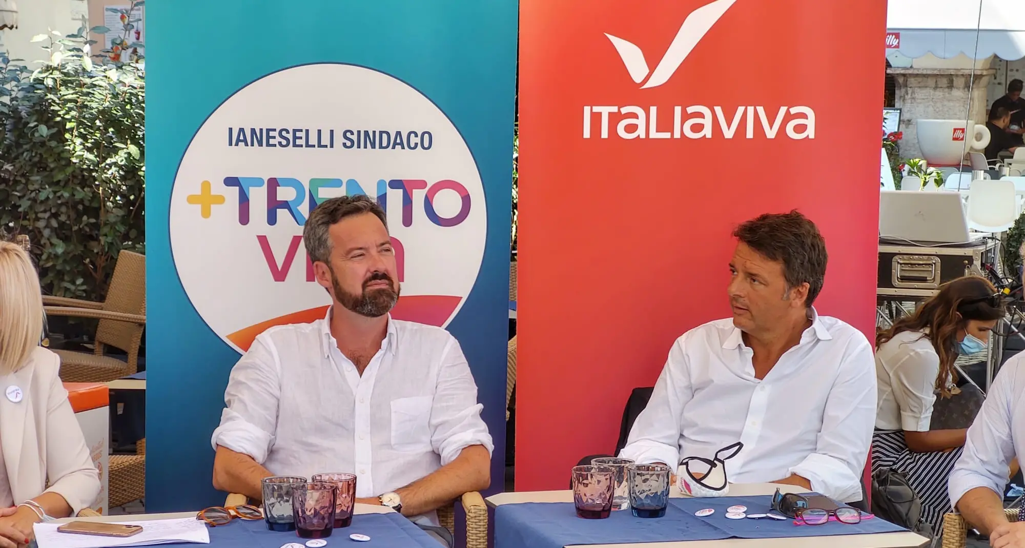 Renzi a Trento con Ianeselli «Ci giochiamo i prossimi 10 anni: sfida tra sovranisti e filo-Europa»