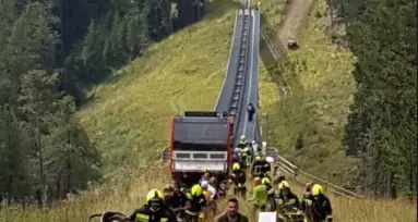 Ortisei: paura in funicolare vagone si ferma per un guasto 20 passeggeri evacuati