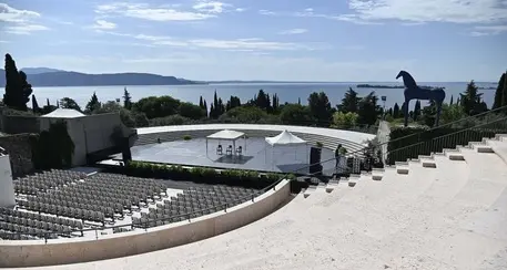 Vittoriale a Gardone: inaugurato l'anfiteatro